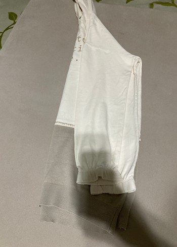 Tiriko parçalı Kapüşonlu renk bloklu Sweatshirt - Görsel 8