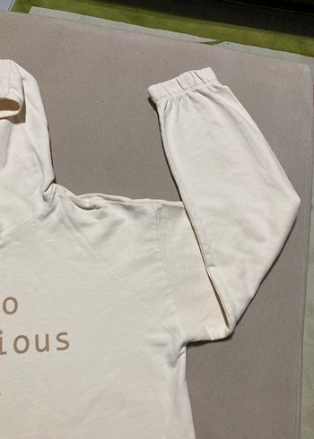 Tiriko parçalı Kapüşonlu renk bloklu Sweatshirt - Görsel 6