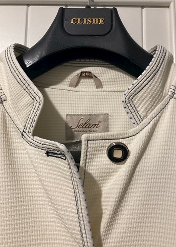 Düğmeli Selam giyim şık Klasik pardesü - Görsel 4