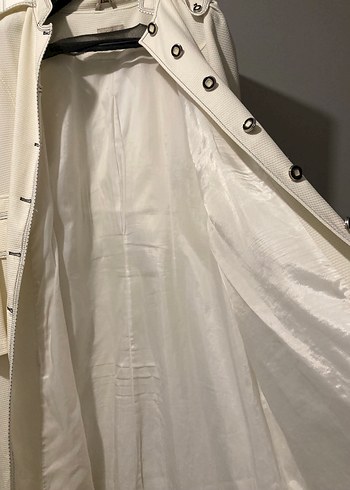 Düğmeli Selam giyim şık Klasik pardesü - Görsel 10
