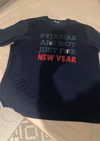 Sıfır büyük beden penti  Pijama takımı - Görsel 8