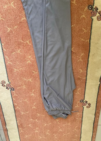 Gri Uzun jogger Kumaş Pantolon