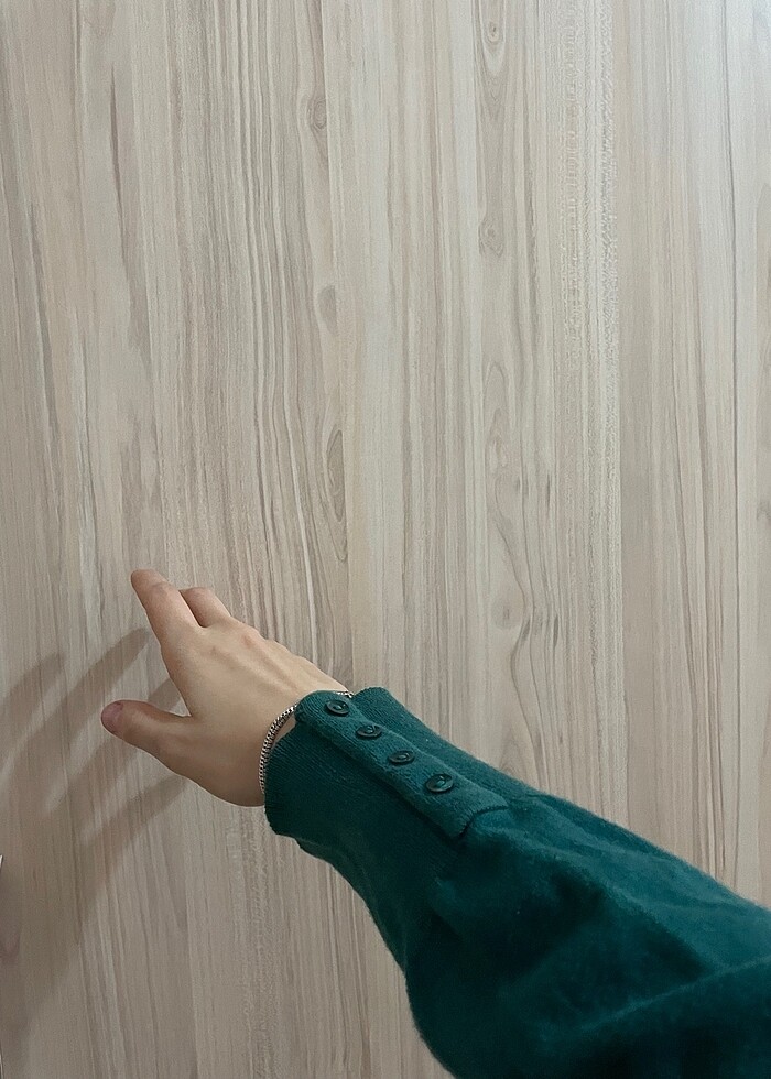 Zümrüt Yeşili Hırka - Görsel 2