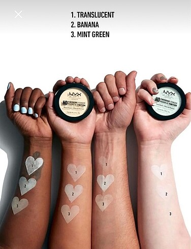 NYX Porselen Bitişli Pudra - Görsel 5