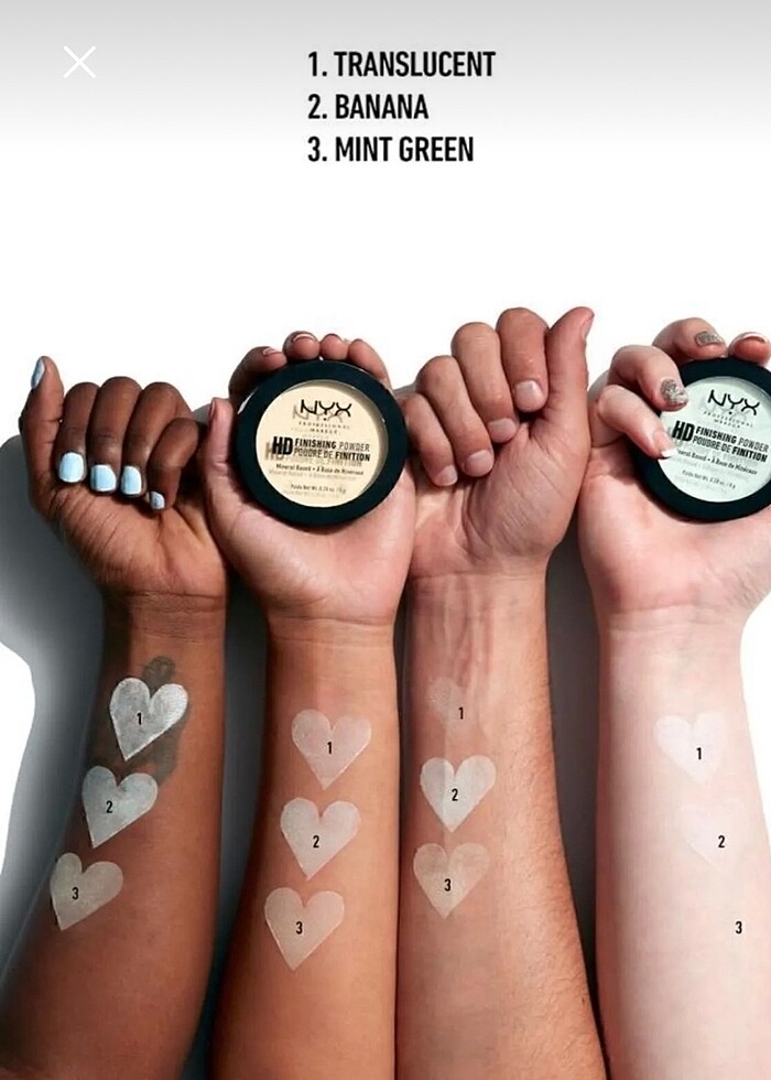 NYX Porselen Bitişli Pudra - Görsel 5