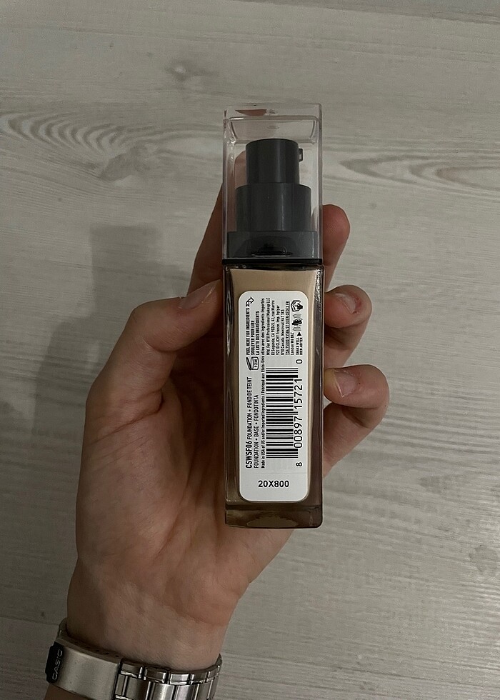 NYX Vanilla 24 Saat Kalıcı Profesyonel Fondöten - Görsel 3