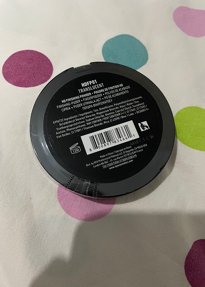 NYX Profesyonel Makyaj Sabitleyici Pudra - Görsel 2