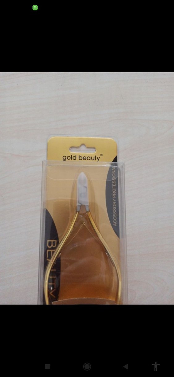 Gold Beauty Altın Tırnak Eti Makası - Görsel 2