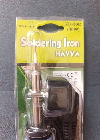 Hayya 40W Gri Lehimleme Demiri - Görsel 2