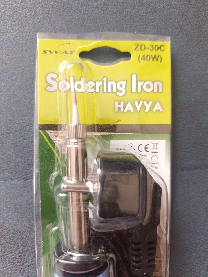 Hayya 40W Gri Lehimleme Demiri - Görsel 2