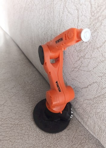 Turuncu Mini Robot Kol Ölçekli Model - Görsel 2