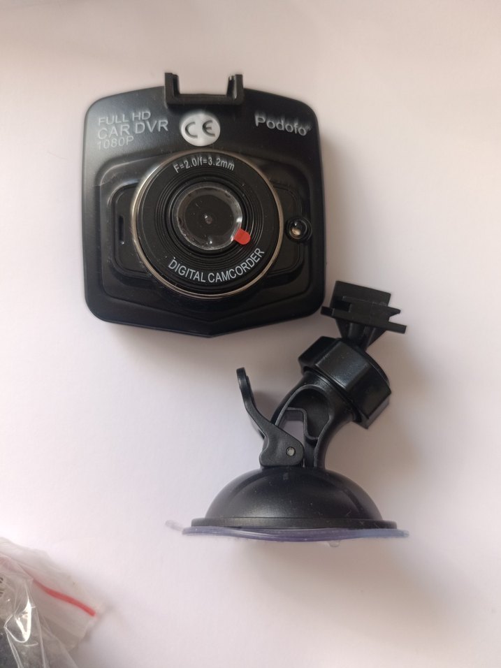 Podofo Full HD 1080P Araç Kamerası Siyah - Görsel 2