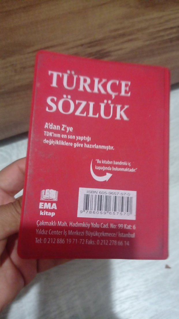 Türkçe Sözlük Yeni Baskı EMA - Görsel 5
