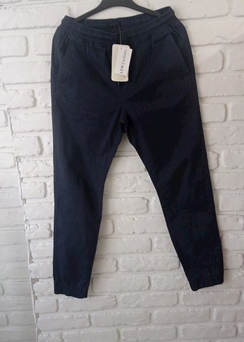 Lacivert Erkek Denim Rahat Kesim Pantolon