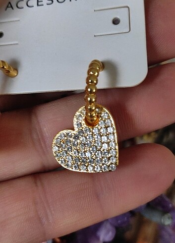 Kalp küpe  - Görsel 2