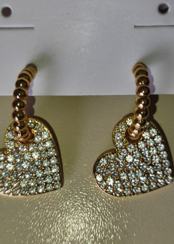 Kalp küpe  - Görsel 3