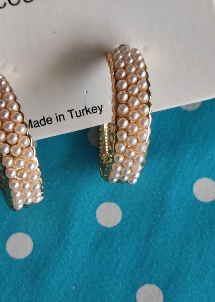 İnci küpe  - Görsel 3