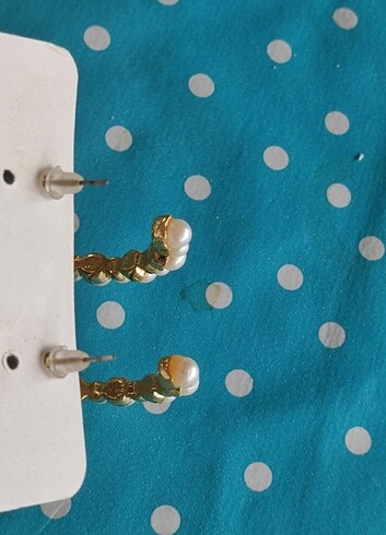 İncili hilal Küpe  - Görsel 4