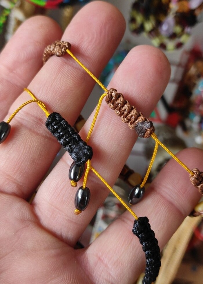 Makrome bileklik - Görsel 2