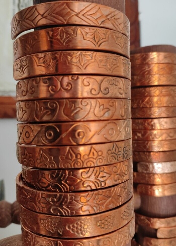 Bakır bilezik - Görsel 5