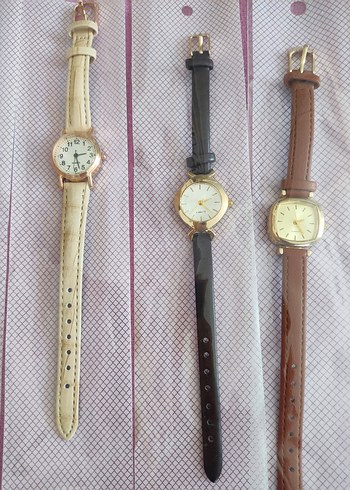 Renkli deri kemerli kadın saatleri - Görsel 4