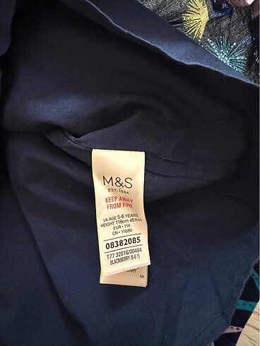 Marks & Spencer M&S kız çocuk elbise