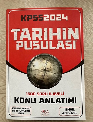 2024 KPSS Tarihin Pusulası Konu Anlatımı CBA Akademi Yayınları İ