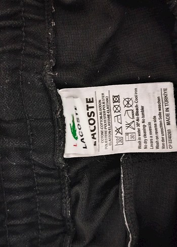 Lacoste siyah Erkek Eşofman Altı - Görsel 2