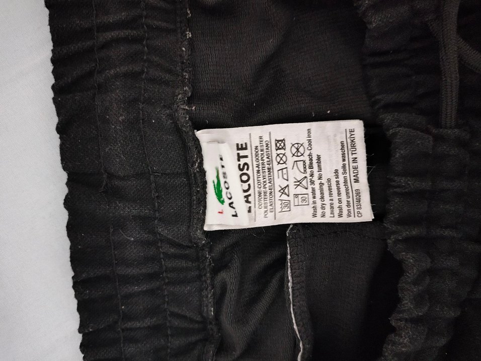 Lacoste siyah Erkek Eşofman Altı - Görsel 2