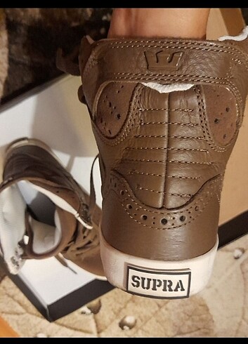 39 Beden Supra kahverengi ayakkabı