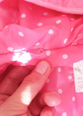 Kız Çocuk Renkli Kapüşonlu Yelek - Görsel 6