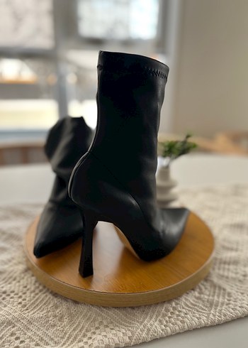 36 Beden siyah Renk Siyah Stiletto Topuklu Kadın Bot