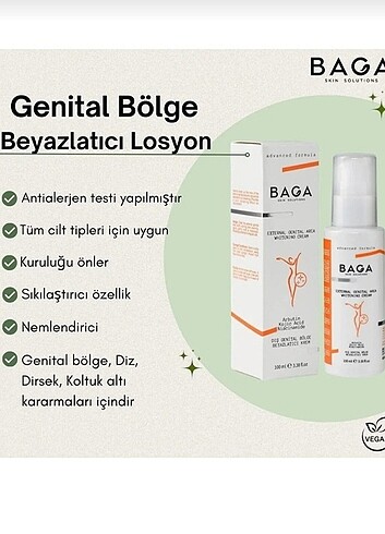 Baga beyazlatıcı krem - Görsel 6