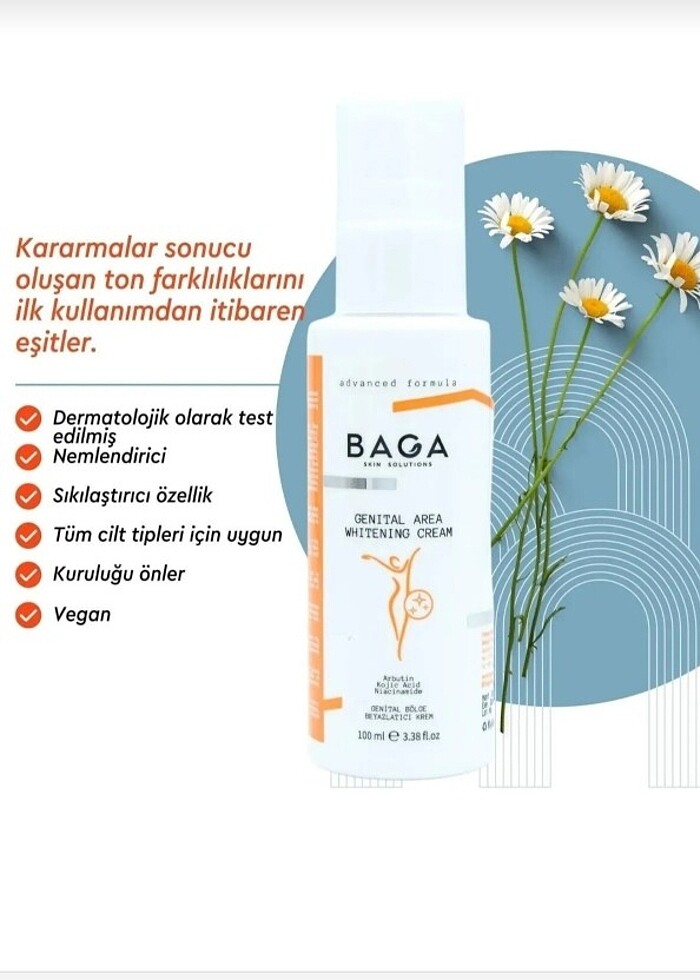 Baga beyazlatıcı krem - Görsel 4