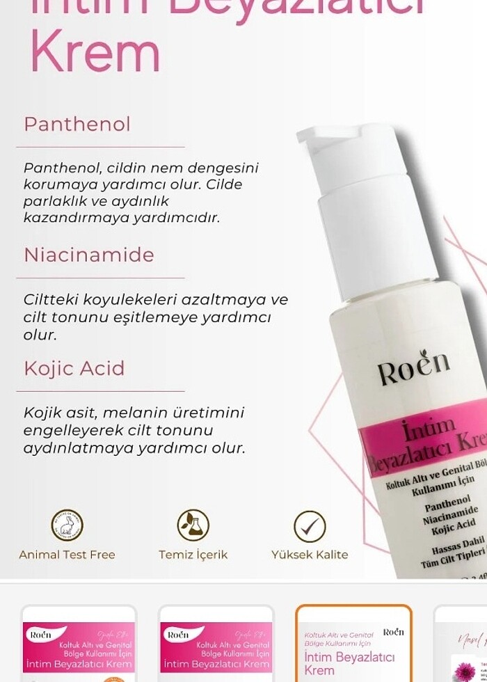 Roen beyazlatıcı  - Görsel 3