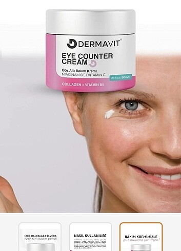 Dermavit göz altı bakım kremi - Görsel 4