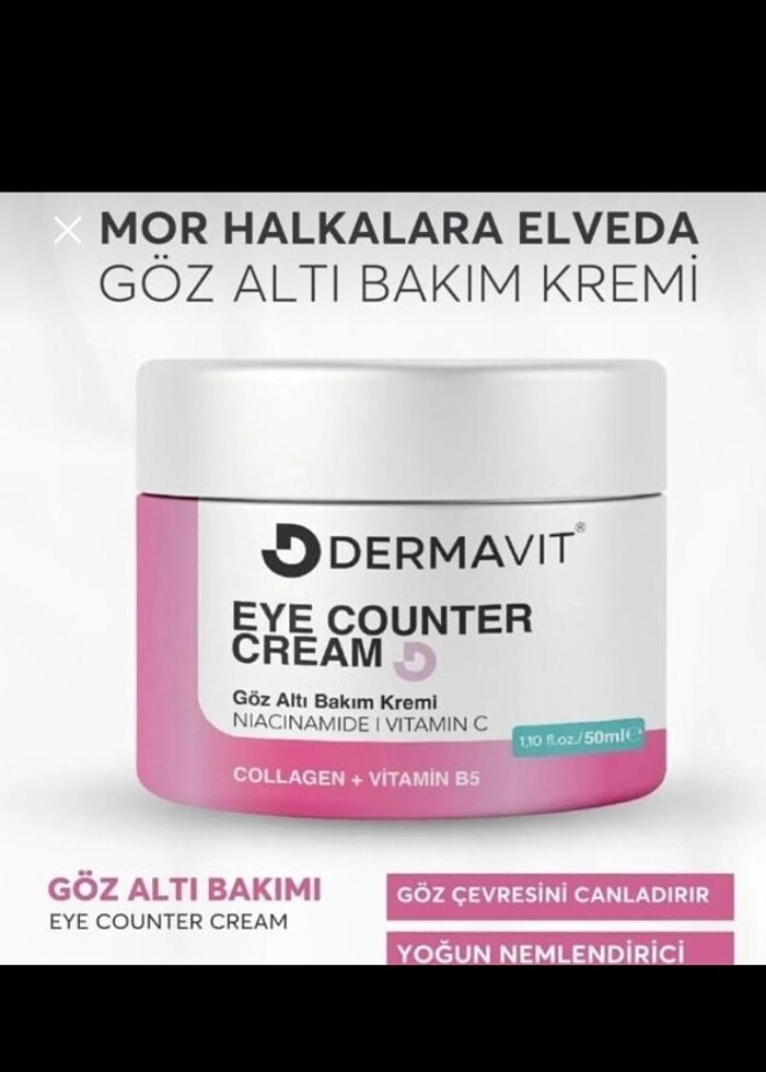 Dermavit göz altı bakım kremi - Görsel 2