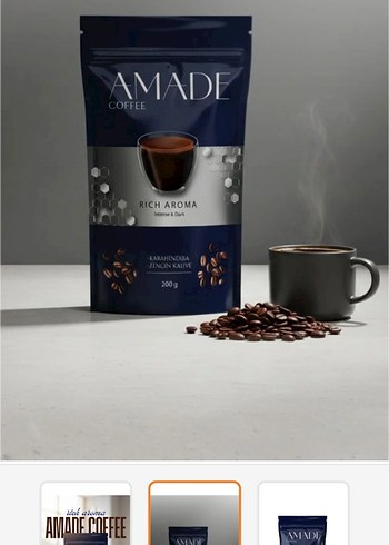 Amade Karahindiba İçeren Detox Kahve 200 Gr - Görsel 3