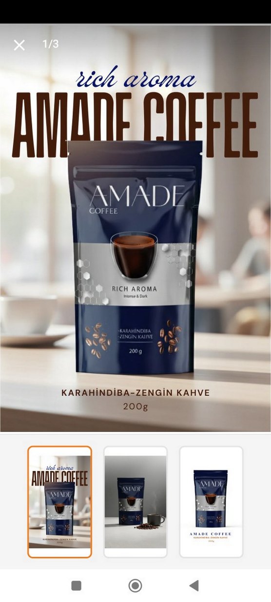 Amade Karahindiba İçeren Detox Kahve 200 Gr - Görsel 2