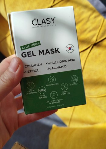 Clasy Aloe Vera Jel Maske - Görsel 2