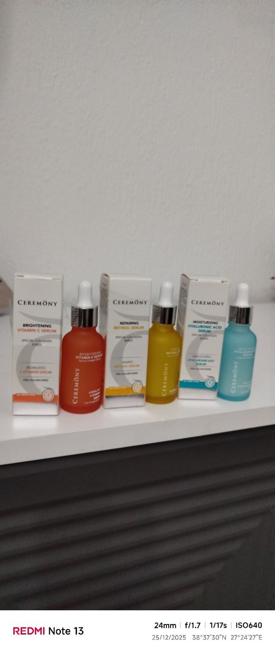 Ceremony Kadın Anti-Aging Serum Seti - Görsel 2