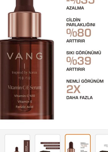 VANG C Vitamini & Ferulik Asit Serum 30 ml - Görsel 3