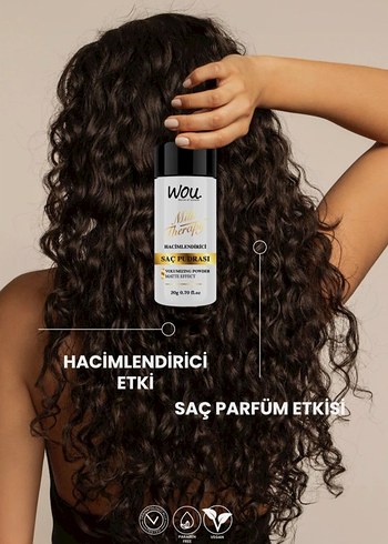 WOU Vegan Hacimlendirici Saç Pudrası 20g - Görsel 4