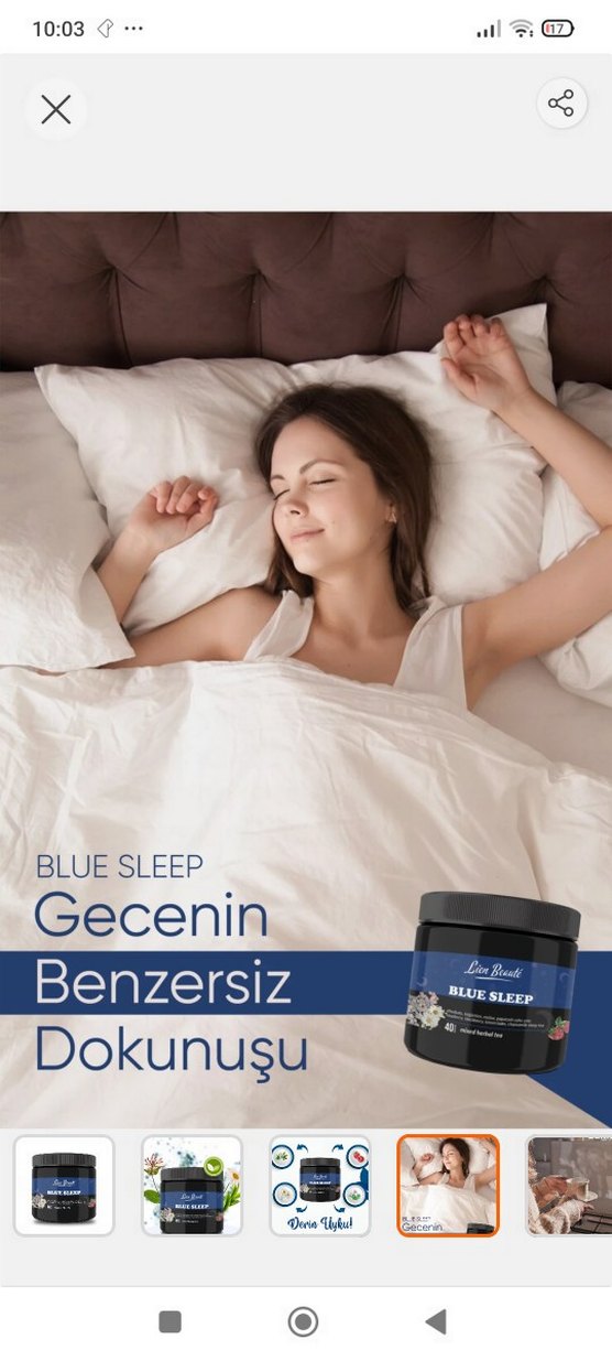 Derin Uyku Vücut Kremi - Blue Sleep - Görsel 3