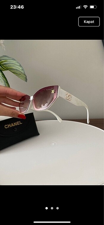 Chanel güneş gözlüğü