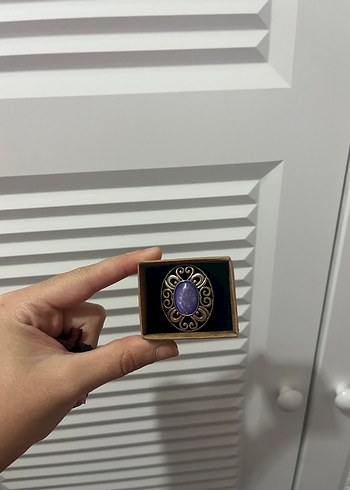 Mor Vintage Kadın Yüzük