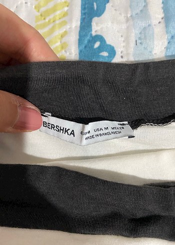 Bershka Straplez Crop - Görsel 2