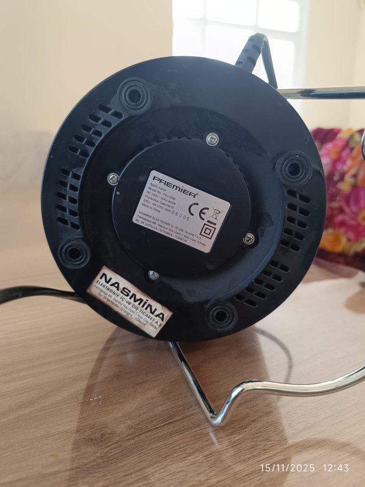 Gri Renkli Meyve Sıkacağı - Görsel 5