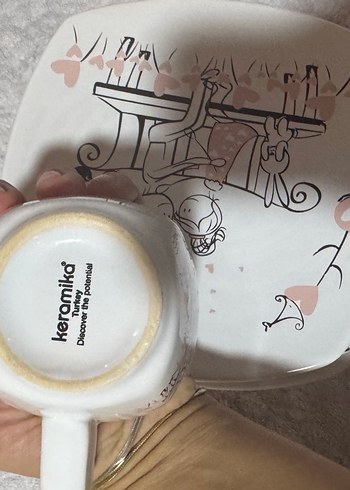 Keramika kavaltı takımı 4 kişilik - Görsel 5