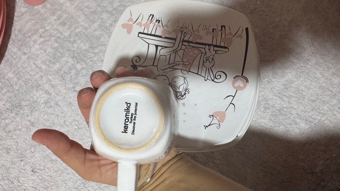 Keramika kavaltı takımı 4 kişilik - Görsel 5